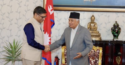  राष्ट्रपति पौडेल र भारतीय विदेश सचिवबीच के भयो कुराकानी ? 